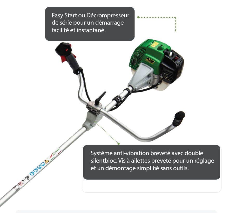 Debroussailleuse Active 5,5 BT 190cc